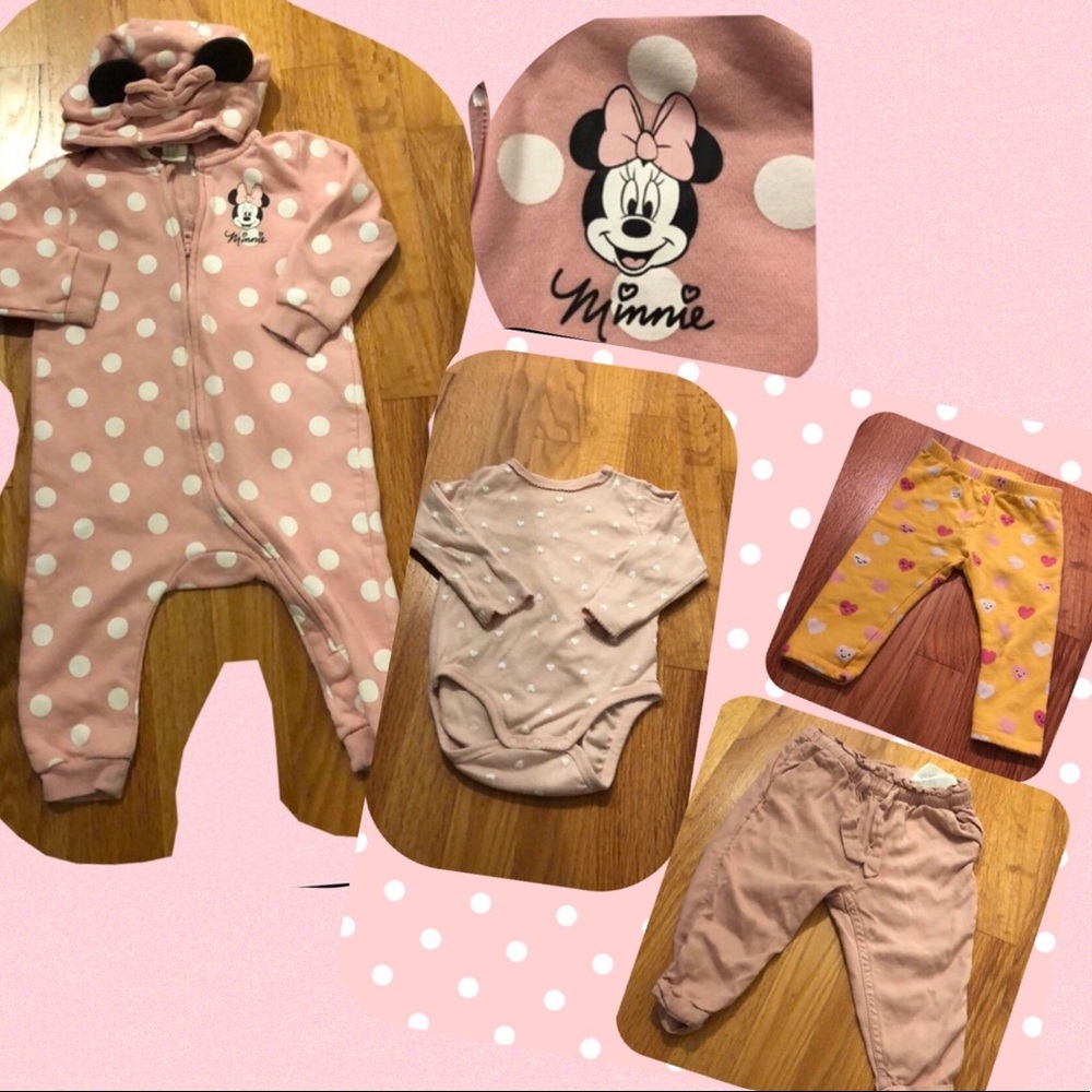 H&M Cute Bundle for 9-12m baby girl